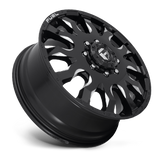 FUEL l BLITZ DUALLY Model D673 GLOSS BLACK MILLED