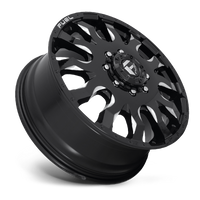 FUEL l BLITZ DUALLY Model D673 GLOSS BLACK MILLED