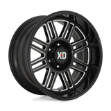 XD WHEELS l CAGE GLOSS BLACK MILLED
