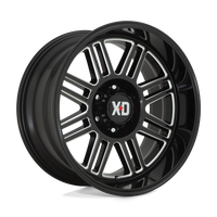 XD WHEELS l CAGE GLOSS BLACK MILLED