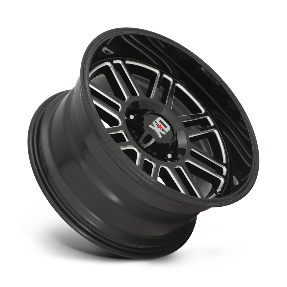 XD WHEELS l CAGE GLOSS BLACK MILLED