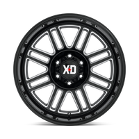 XD WHEELS l CAGE GLOSS BLACK MILLED