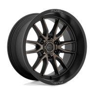 FUEL l CLASH Model D762 MATTE BLACK DOUBLE DARK TINT