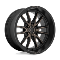 FUEL l CLASH Model D762 MATTE BLACK DOUBLE DARK TINT
