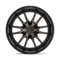 FUEL l CLASH Model D762 MATTE BLACK DOUBLE DARK TINT