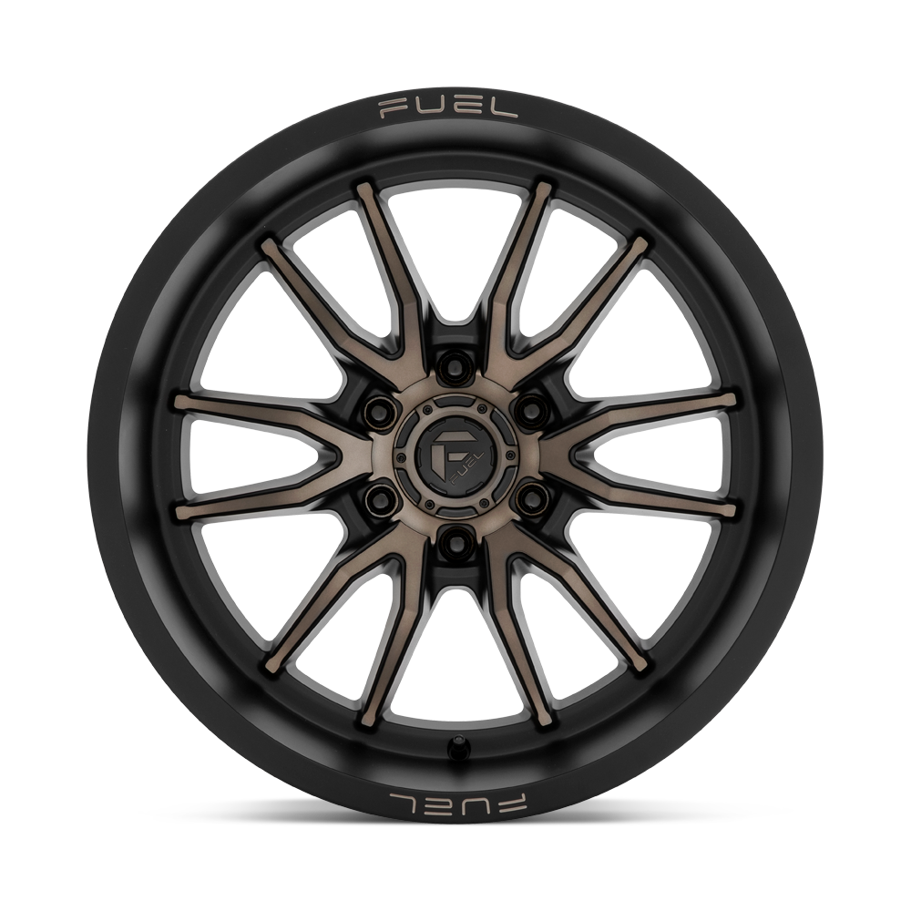 FUEL l CLASH Model D762 MATTE BLACK DOUBLE DARK TINT