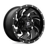 FUEL l CLEAVER DUALLY Model D574 GLOSS BLACK MILLED
