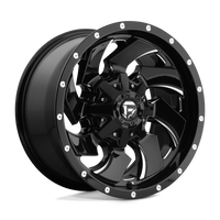 FUEL l CLEAVER DUALLY Model D574 GLOSS BLACK MILLED