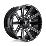 FUEL l CONTRA Model D615 GLOSS BLACK MILLED