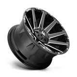 FUEL l CONTRA Model D615 GLOSS BLACK MILLED