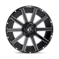 FUEL l CONTRA Model D615 GLOSS BLACK MILLED