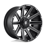 FUEL l CONTRA Model D615 MATTE BLACK MILLED