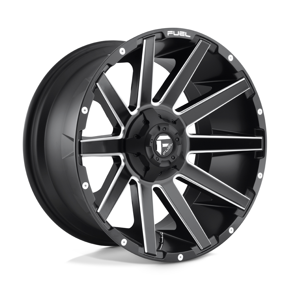FUEL l CONTRA Model D615 MATTE BLACK MILLED