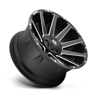 FUEL l CONTRA Model D615 MATTE BLACK MILLED