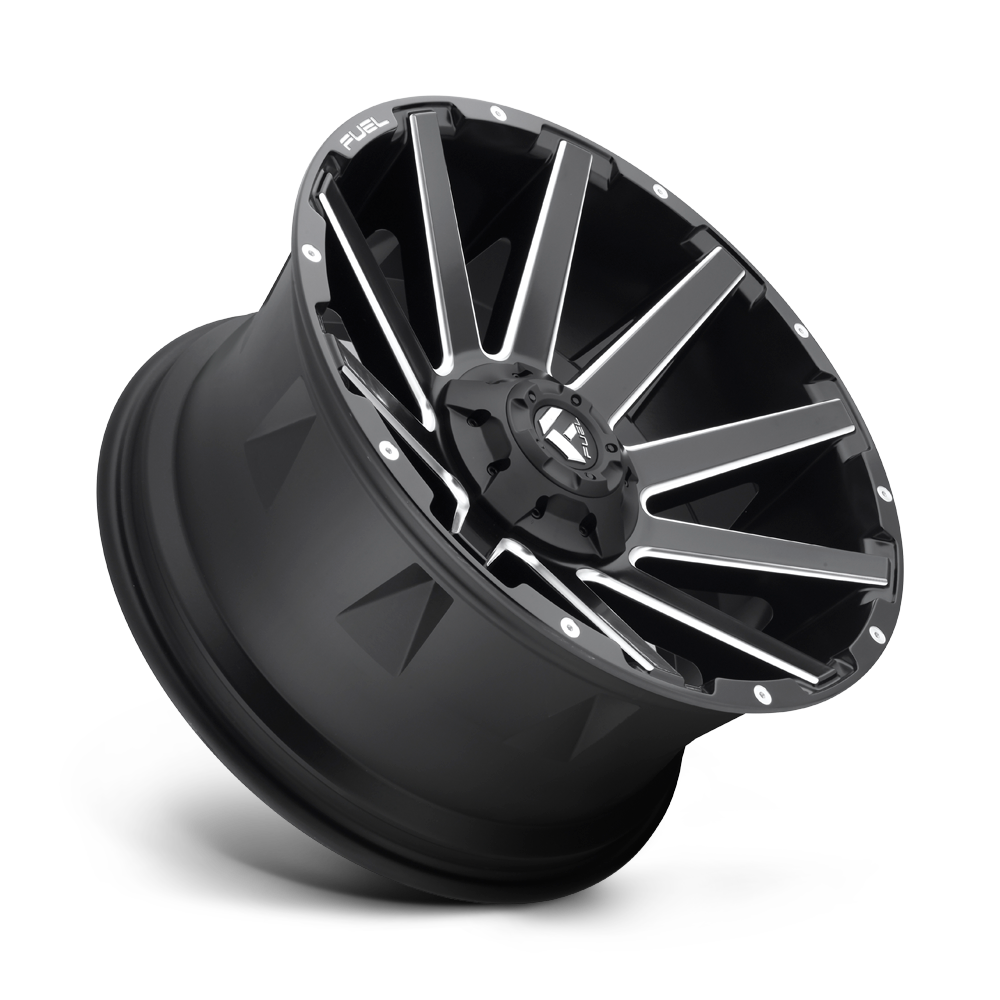 FUEL l CONTRA Model D615 MATTE BLACK MILLED