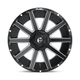 FUEL l CONTRA Model D615 MATTE BLACK MILLED