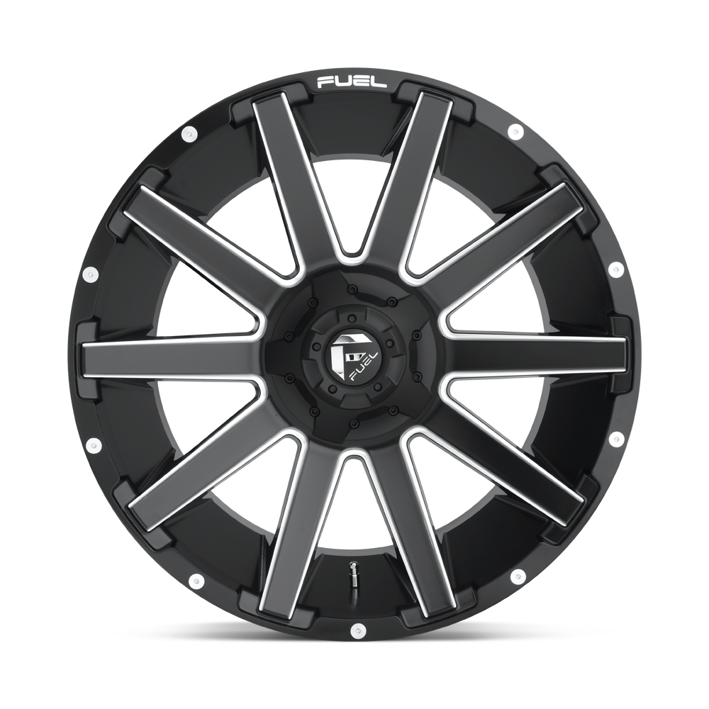 FUEL l CONTRA Model D615 MATTE BLACK MILLED