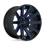 FUEL l CONTRA Model D615 GLOSS BLACK BLUE TINTED CLEAR
