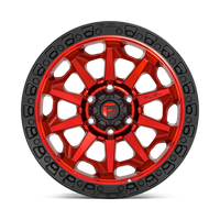 FUEL l COVERT Model D694 CANDY RED BLACK BEAD RING