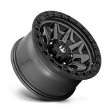 FUEL l COVERT Model D716 MATTE GUNMETAL BLACK BEAD RING
