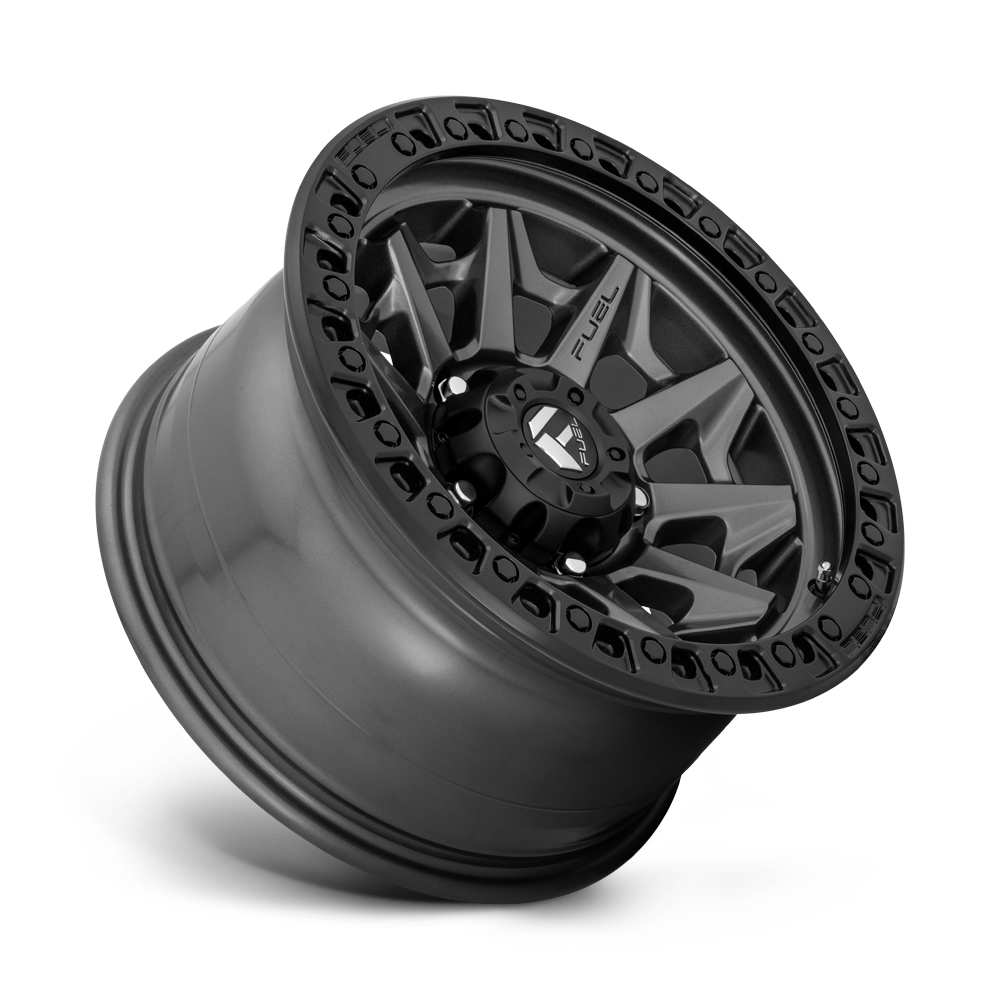 FUEL l COVERT Model D716 MATTE GUNMETAL BLACK BEAD RING