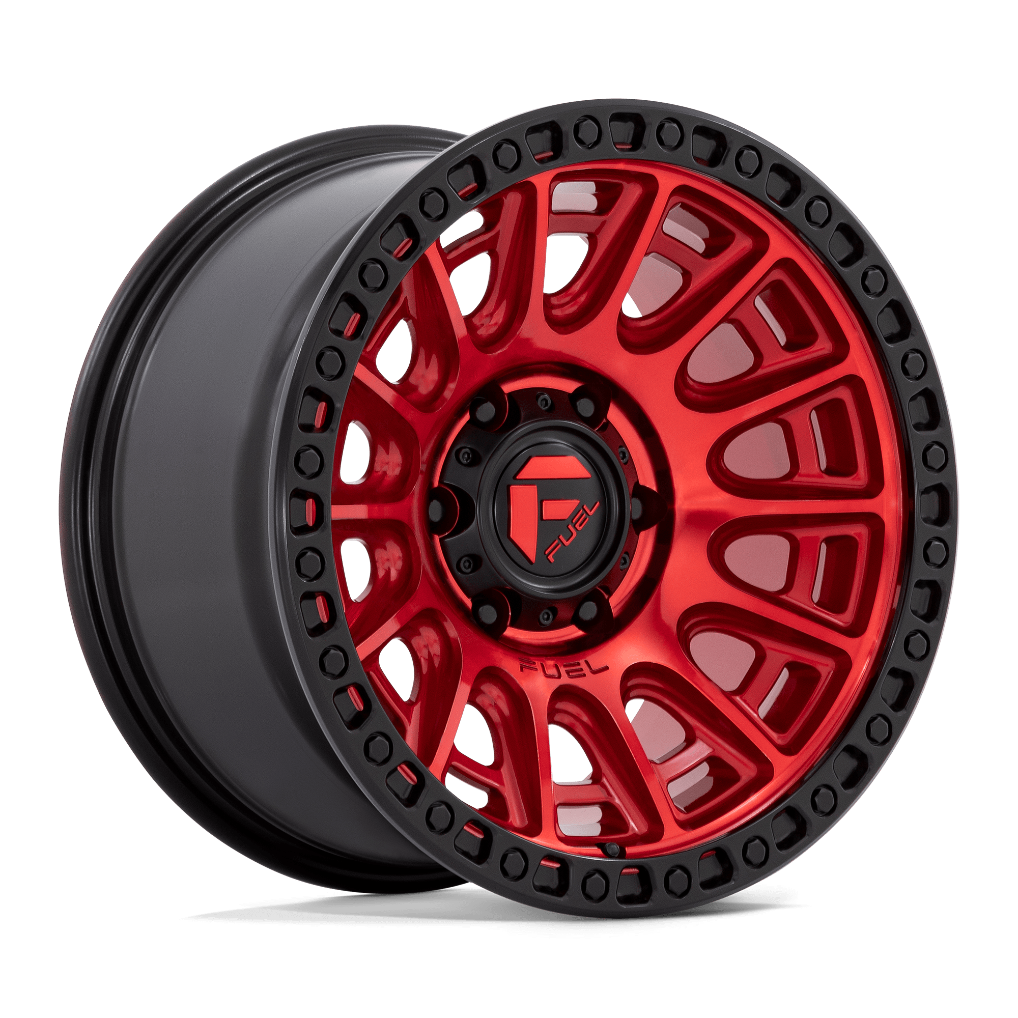 FUEL l CYCLE Model D834 CANDY RED W/ BLACK RING