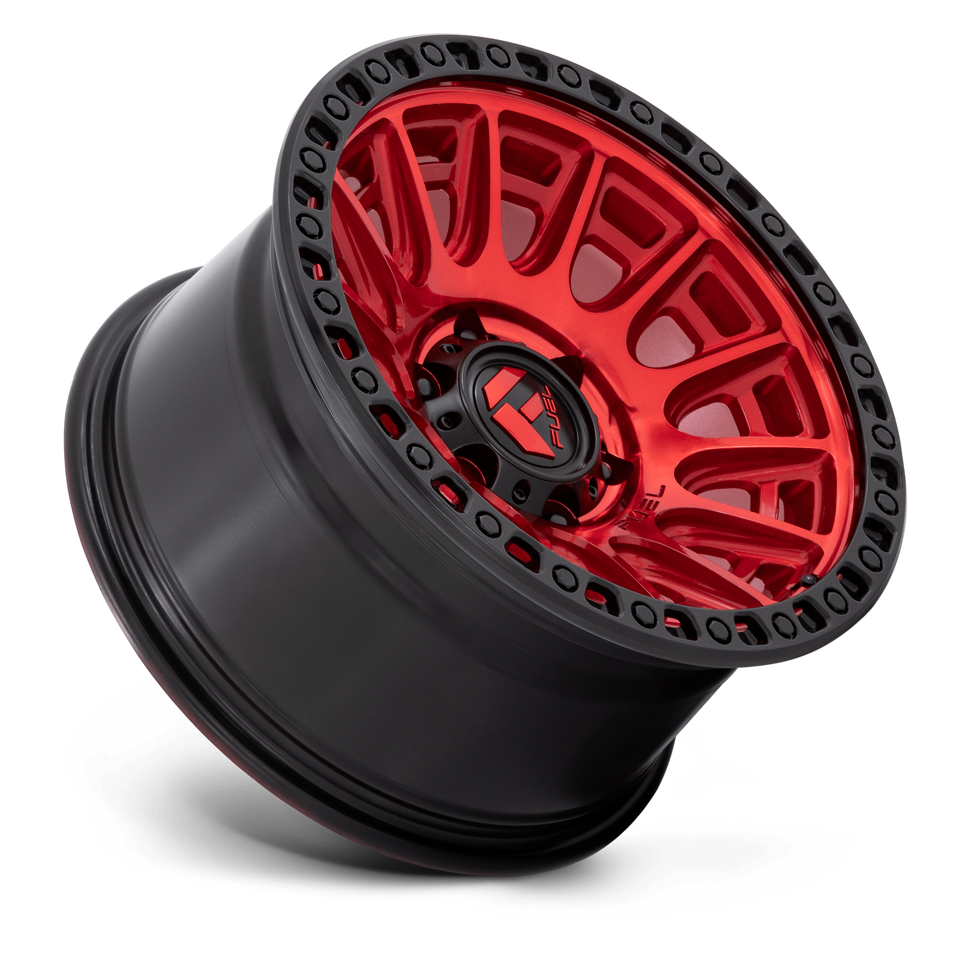 FUEL l CYCLE Model D834 CANDY RED W/ BLACK RING