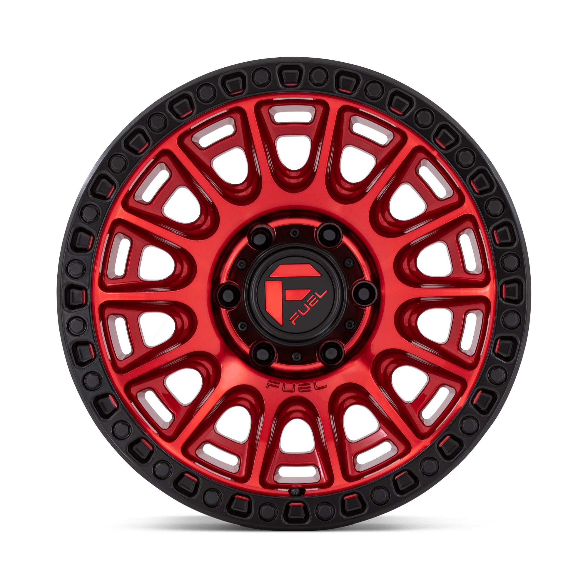 FUEL l CYCLE Model D834 CANDY RED W/ BLACK RING