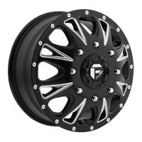 FUEL l THROTTLE Model D513 MATTE BLACK MILLED