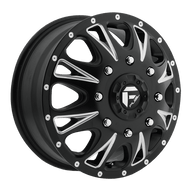 FUEL l THROTTLE DUALLY MATTE BLACK MILLED