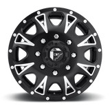 FUEL l THROTTLE DUALLY MATTE BLACK MILLED