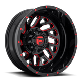 FUEL l TRITON GLOSS BLACK RED TINTED CLEAR