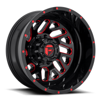 FUEL l TRITON GLOSS BLACK RED TINTED CLEAR