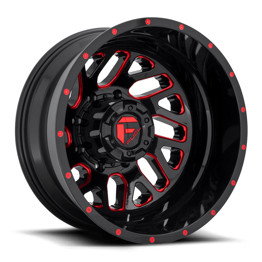 FUEL l TRITON GLOSS BLACK RED TINTED CLEAR