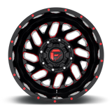 FUEL l TRITON GLOSS BLACK RED TINTED CLEAR