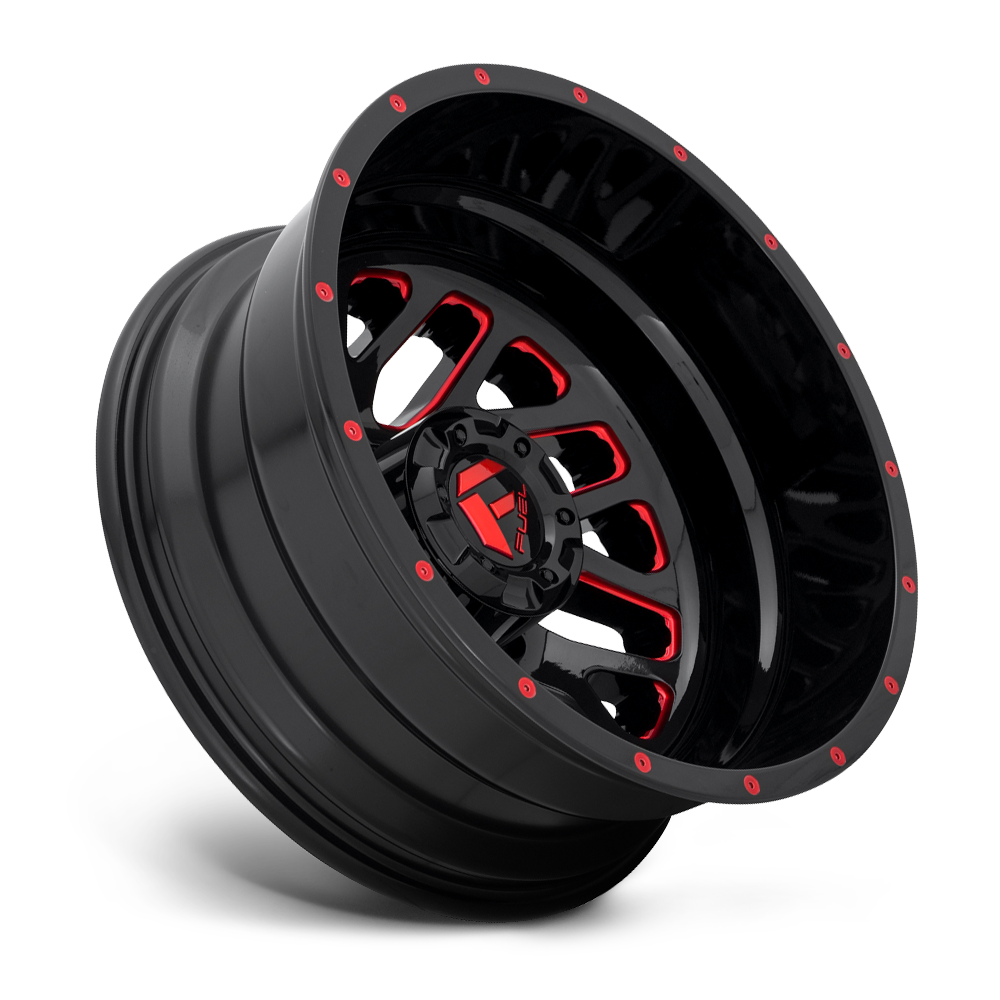 FUEL l TRITON GLOSS BLACK RED TINTED CLEAR