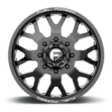 FUEL l FF19D DUALLY Model FF19 GLOSS BLACK MILLED