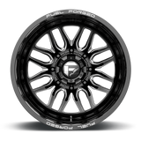 FUEL l FF66D DUALLY MATTE BLACK MILLED