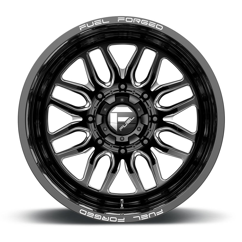 FUEL l FF66D DUALLY MATTE BLACK MILLED