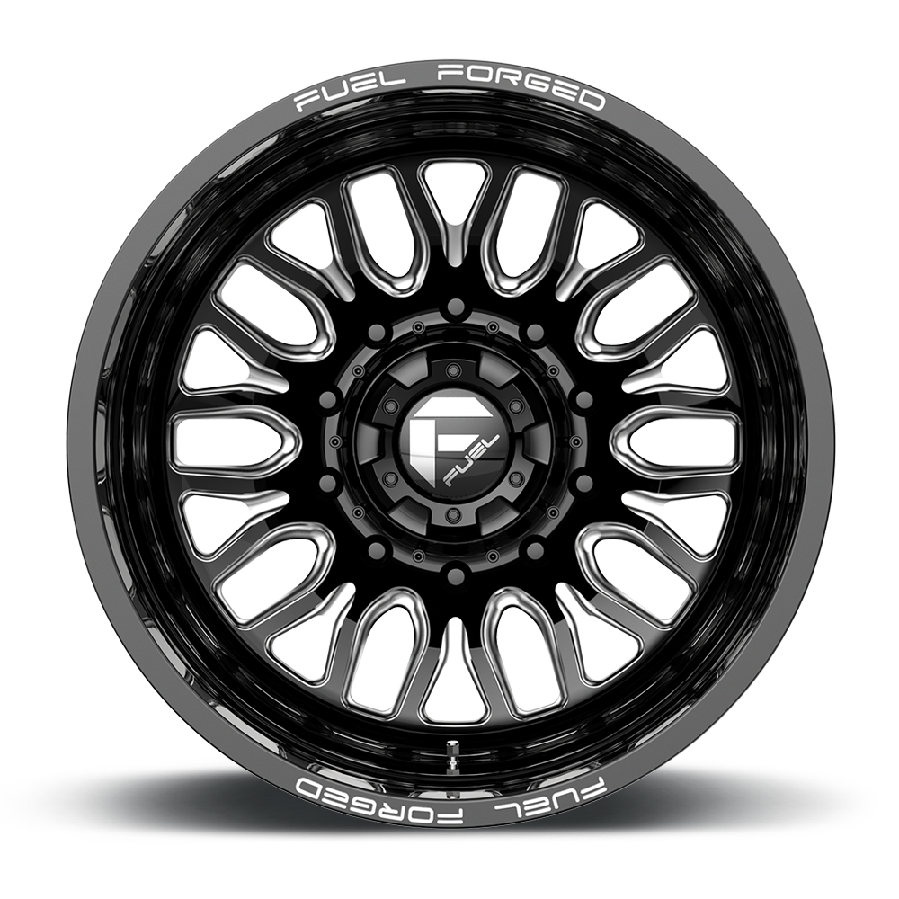 FUEL l FFC66 MATTE BLACK MILLED