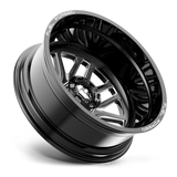 FUEL l FF66D DUALLY MATTE BLACK MILLED