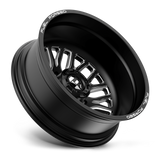FUEL l FFC66 MATTE BLACK MILLED