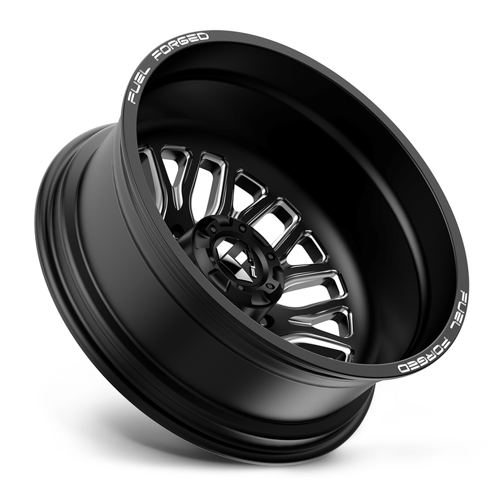 FUEL l FFC66 MATTE BLACK MILLED