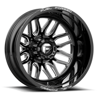 FUEL l FF66D DUALLY MATTE BLACK MILLED