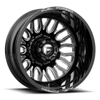 FUEL l FFC66 MATTE BLACK MILLED