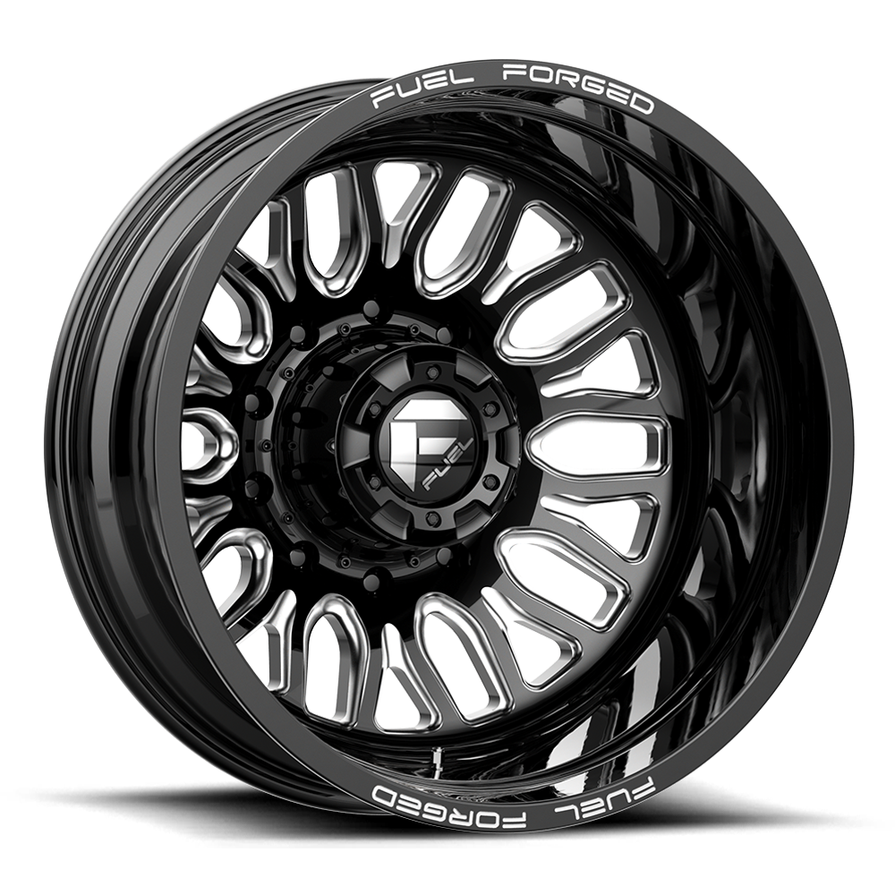 FUEL l FFC66 MATTE BLACK MILLED