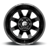 FUEL l FF09D DUALLY Model DE09 MATTE BLACK MILLED