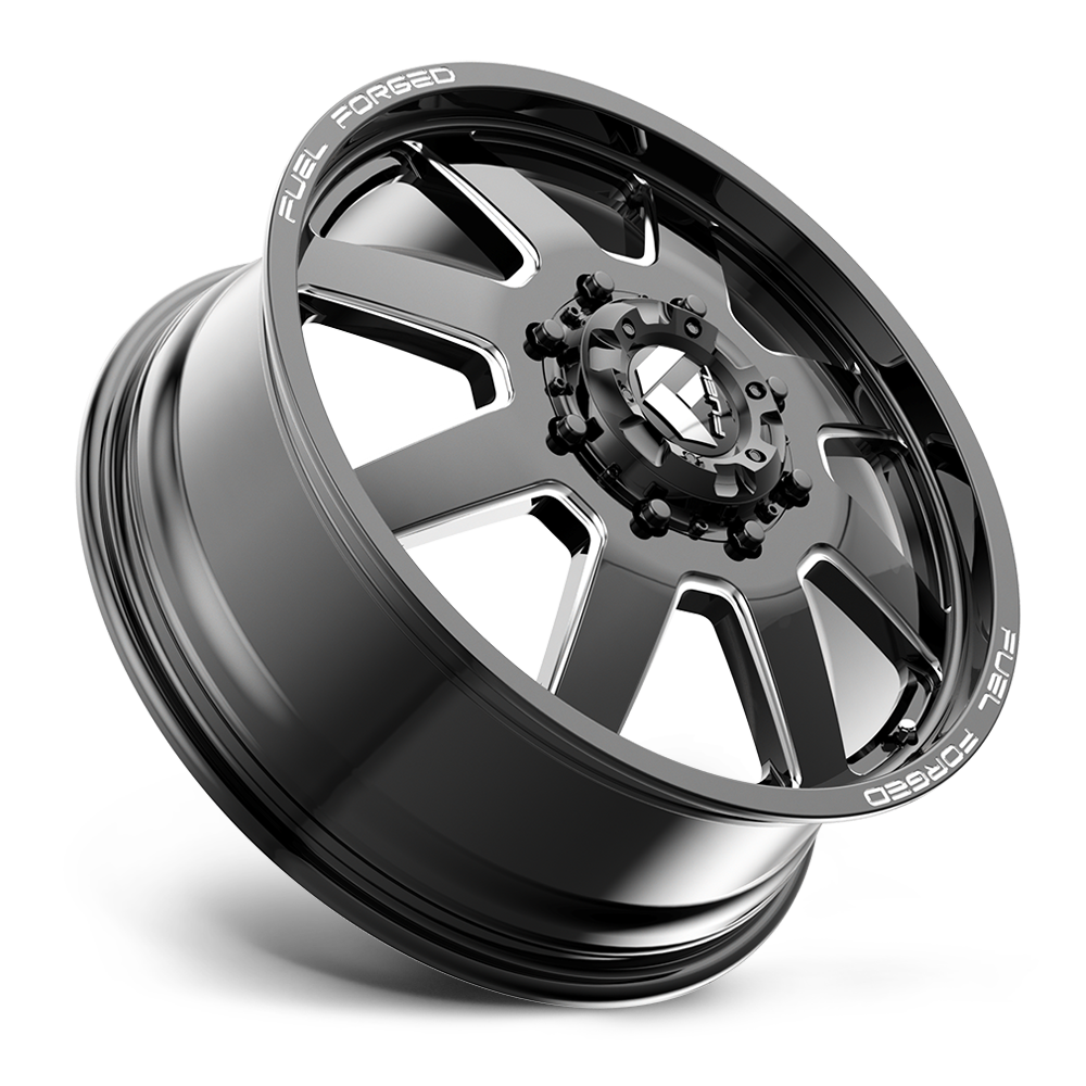 FUEL l FF09D Model DE09 MATTE BLACK MILLED