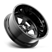 FUEL l FF09D DUALLY Model DE09 MATTE BLACK MILLED