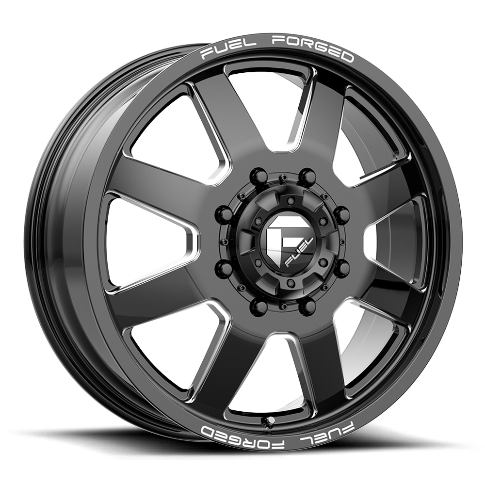 FUEL l FF09D Model DE09 MATTE BLACK MILLED